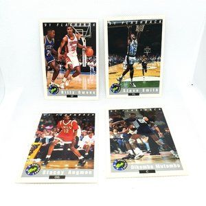 4 1992 Classic Draft Picks 91 Flashback Mixed Team & Player Basketball Cards
